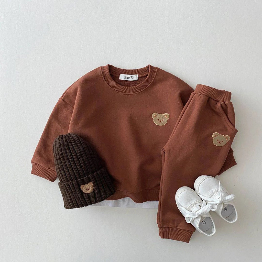 Winter Fleece Set – Warm Sweatshirt + Pants (Unisex)