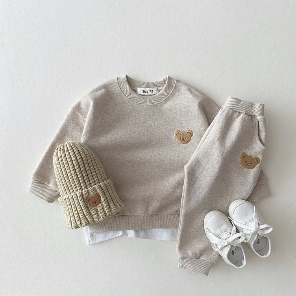 Winter Fleece Set – Warm Sweatshirt + Pants (Unisex)