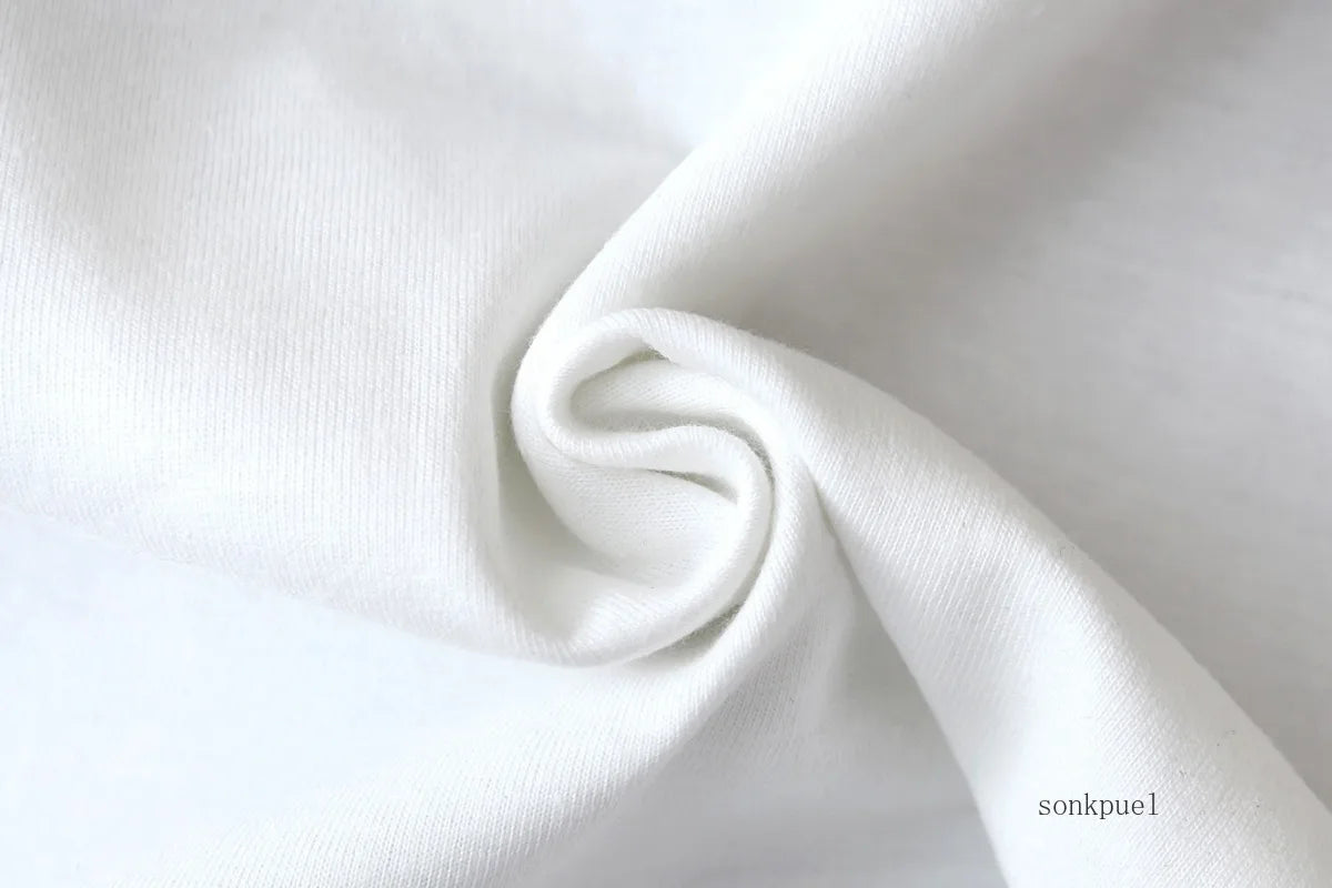 Kids Cotton Short Sleeve T-Shirt – Classic Colors (White, Red, Black)